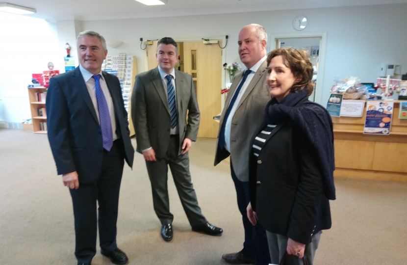 Janet at St David's Hospice