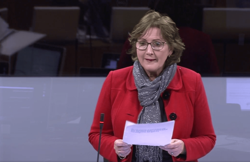 Janet in the Senedd