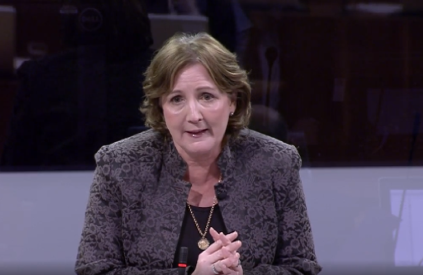Janet in the Senedd