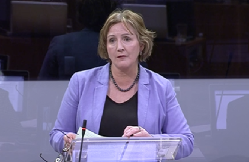 Janet in the senedd 26319