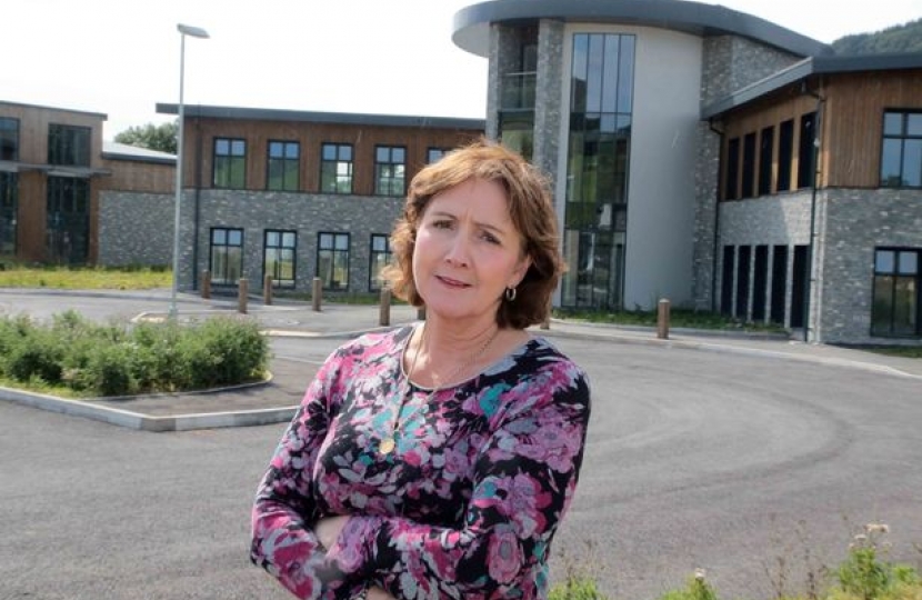 Janet outside GMJones