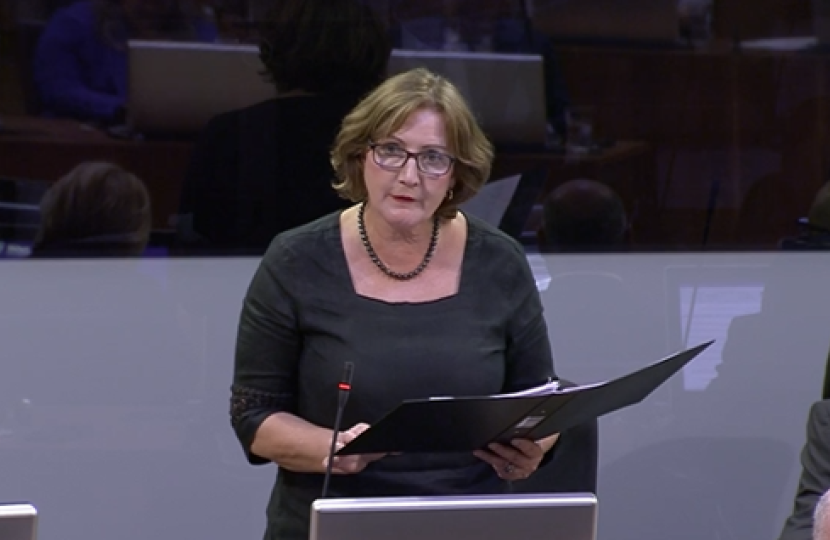 Janet during FMQs 16719
