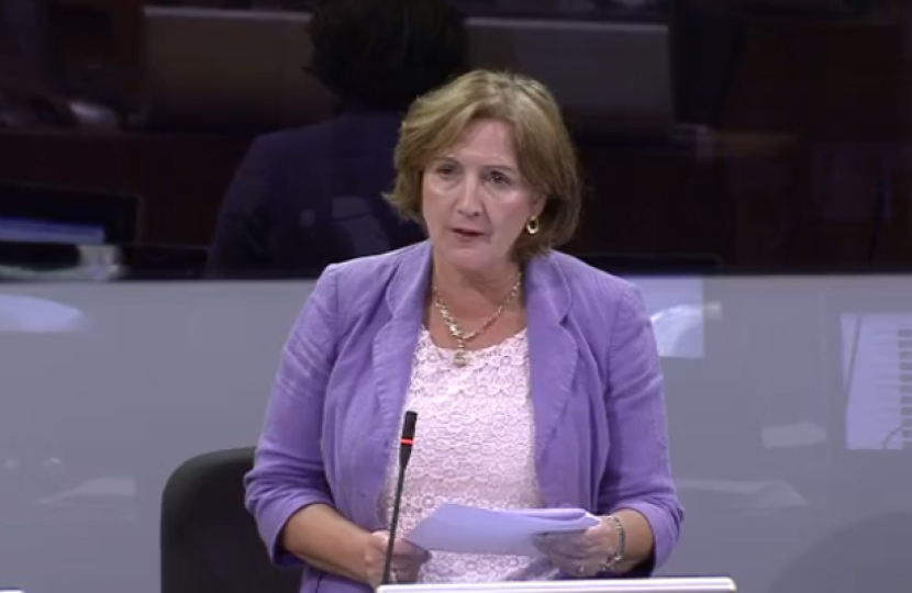 Janet responding to a statement