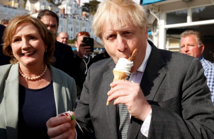 Janet Finch-Saunders and the PM