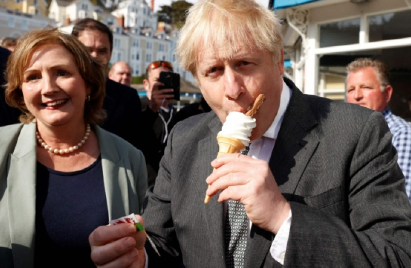 Janet Finch-Saunders and the PM