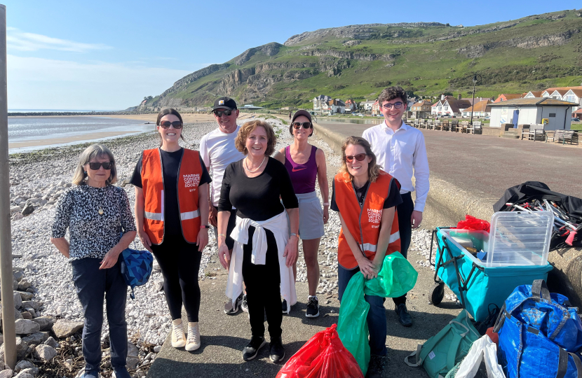 Beach clean