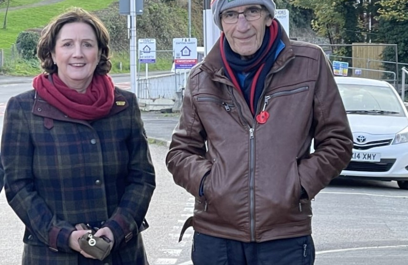 Janet Finch-Saunders MS/AS & Cllr Dan Worsley 