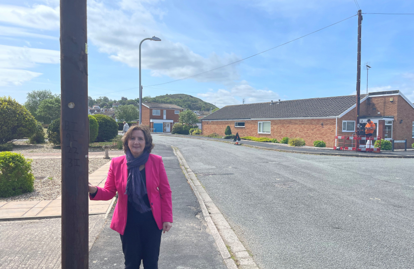 Janet Finch-Saunders MS/AS at Liddell Park 