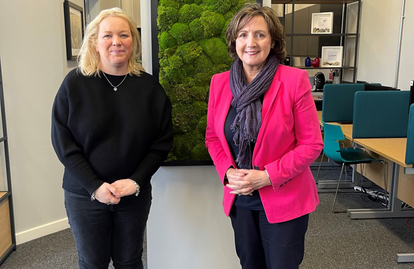 220513- Lesley Stones & Janet Finch-Saunders MS