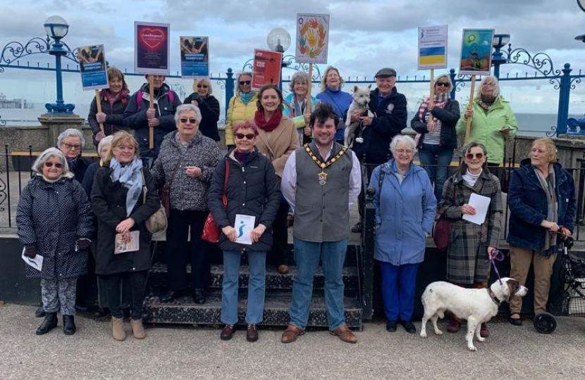 Aberconwy MS participates in Llandudno Soroptimist annual walk 
