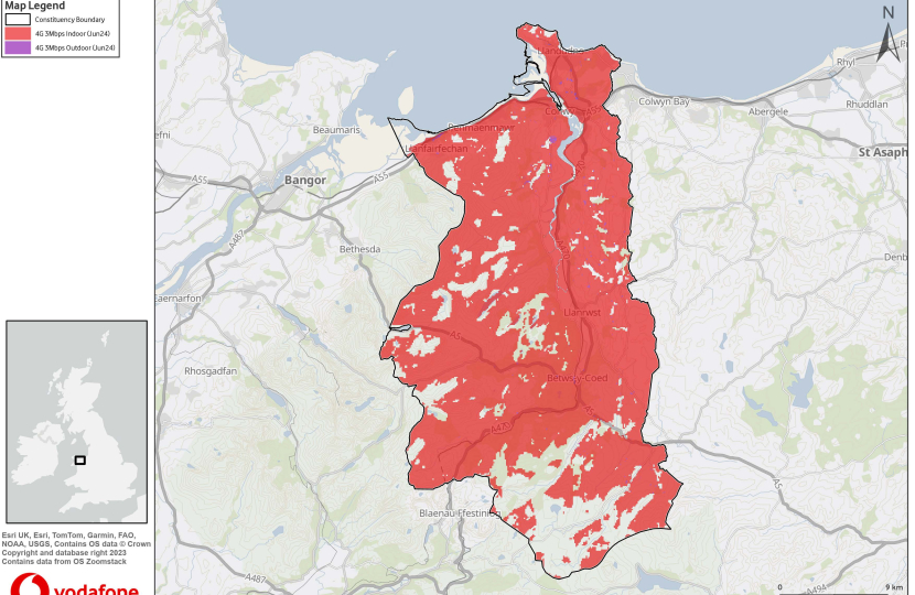 Vodafone 4G coverage