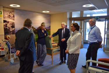 Janet at Llandudno Hospital recently