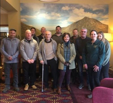 Janet Finch-Saunders AM with Betws-y-Coed Anglers Club