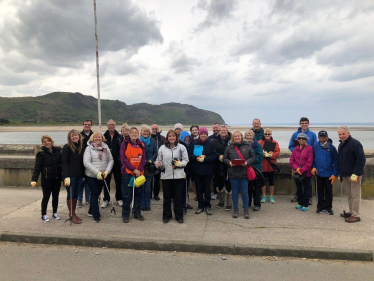 Deganwy Beach Clean