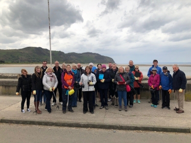 Deganwy Beach Clean