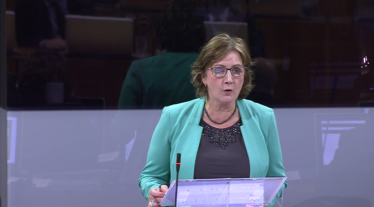 Janet in the senedd 121218