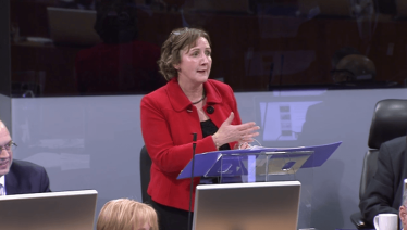 Janet in the senedd 51218
