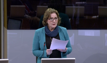 Janet in the senedd 300119