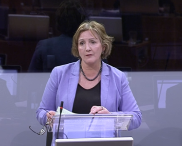 Janet in the senedd 26319