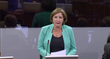 Janet during questions to the First Minister