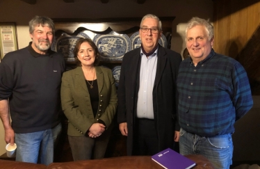 (please note that this picture was taken at the previous Farm Breakfast, long before the introduction of Coronavirus regulations.)