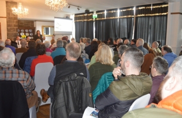 Meeting at the Eagles Hotel, Llanrwst 