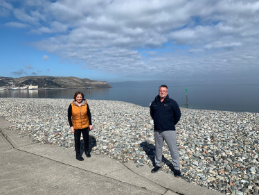 Janet and Captain Jae Jones