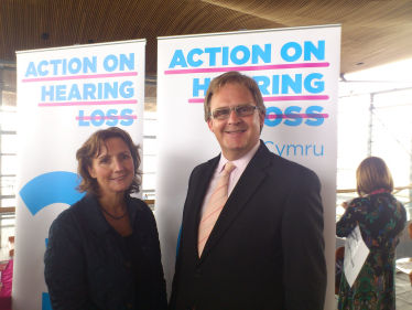 Janet with colleague Mark Isherwood AM for North Wales 22-09-2011