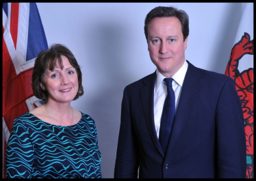 Cllr Janet Finch-Saunders AM meets Prime Minister David Cameron