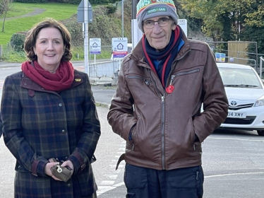 Janet Finch-Saunders MS/AS & Cllr Dan Worsley 