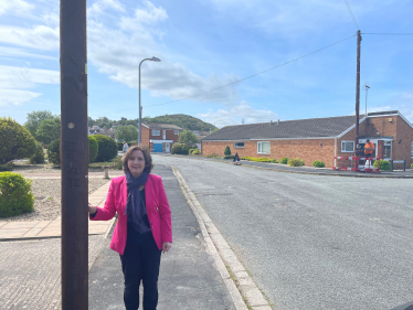 Janet Finch-Saunders MS/AS at Liddell Park 