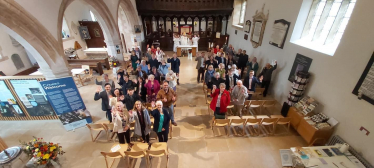 Rededication of St Grwst 