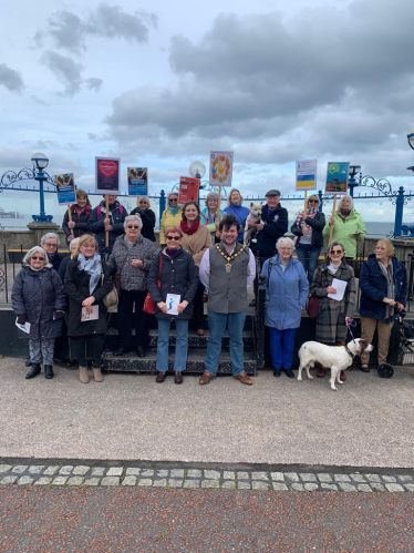 Aberconwy MS participates in Llandudno Soroptimist annual walk 