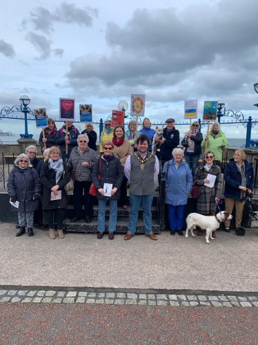 Aberconwy MS participates in Llandudno Soroptimist annual walk 