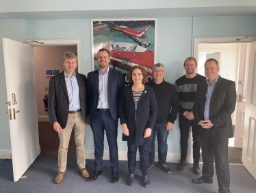 Aberconwy MS attends opening of Llandudno Tourism Innovation Hub   